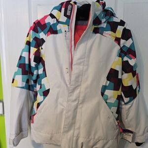 Colorful Geometric Kids Jacket